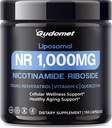 Lipomal NR (Nicotinamide Riboside) dengan Trans- Resveratrol, Vitamin C & Quercetin - Pendukung Wellness & Heallen Aging -150 Capsules - Dibuat di USA