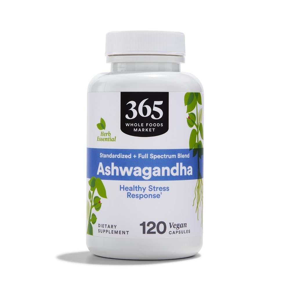 365 oleh Whole Foods Market, Ashwagandha, 120 CT