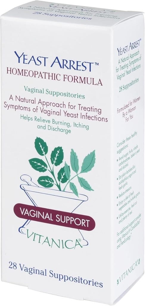Vitanica Yeast Penangkapan (New Formula) - 28 cnt