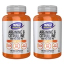 Arginine & Citrulline 500 / 250mg - 120 Capsules (2 Pack)