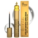 Queen of Lashes Peptide Growth Serum - Lash & Blow Enhancer dengan Ekstrak Root Peptides & Ginseng - Bebas Hormone, Othtalmologi Test Formula Longer, Fuller Lashes (8 ML)
