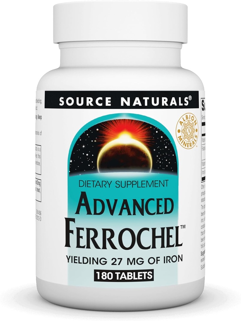 Sumber Advanced Ferrochel, Tambahan Dietary Handling 27 mg Besi - 180 Tablet