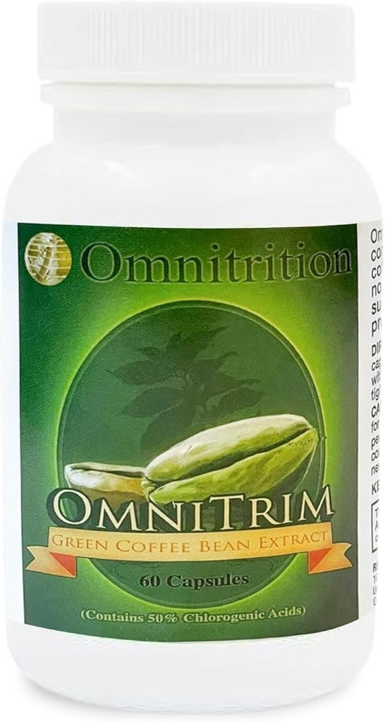 Omnitrition Green Coffee Bean Extract 124; 60 Capsules