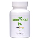 NutriGout Uric Acid Cleanse Suplemen w / Turmeric, Celery Benih, Bromelain, Milk Thistle, Dandelion dan Chanca Piedra, 60 Vegetarian Capsules dari 500 mg