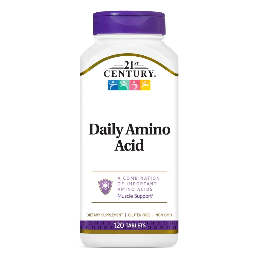21 Century Daily Amino Acid Tablet, 120 Count