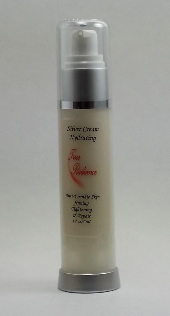 SILVER CREAM Marine Collagen Anti- Aging, Scrinkle Reduction dan super hydrator.DMAE, Alpha lipoic acid, Ceremide 3, asam Hyaluronic PARREN 1,7 oz / 50ml.