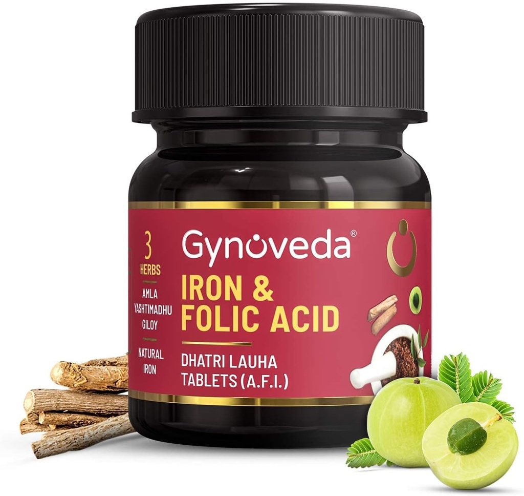 Iron Folic Acid Supplement 1 Bottle, 60 Tablet