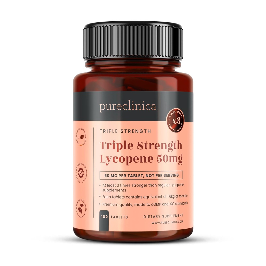 puberica Lycopen 50mg x 180 tablet (6 Bulan Supply). Kekuatan 300% dari tablet Lycopene reguler