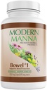 Bowel # 1: Pelepasan Sembelit Formula-Natural Herbal Laxative - Lembut, Efektif, Efek Sisi Harsh Tidak Relieves Constipation, Gas, dan Bloating
