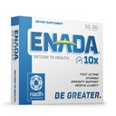 ENADA 10X NADH Tambahan dengan Fast Acting Formula untuk Lifestyle Aktif 124; Natural Energy Booster Besar untuk Jet Lag, Atletic Performance & Study 124; Improve Stamina and Mental Clarity 124; 30 Lozenge