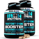 Uji Booster untuk Men with Estrogen Blocker - Anti- Estrogen Dietary Suplement - Natural Aromatas Inhibitor - Inhibitor Inbido Invido Instrength & Kekuatan 60 Capsules - Perkembangan Otot - Weight Loss (2 Botol)