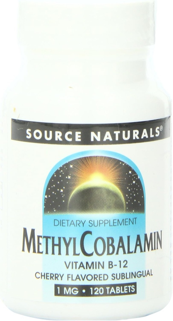Sumber Metode Methylcobalamin 1mg Vitamin B-12 Cherry Alam Flavared - 120 Lozenges (Paket 2)