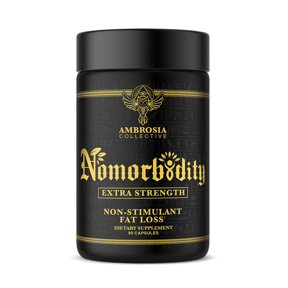 Ambrosia Nomorbidity Advanced Appetite Control & Hunger Management Formula 124; Appetit Supressant & Mood Dukungan dengan KSM-66 Ashwagandha, Garcitrin, dan Thinogen
