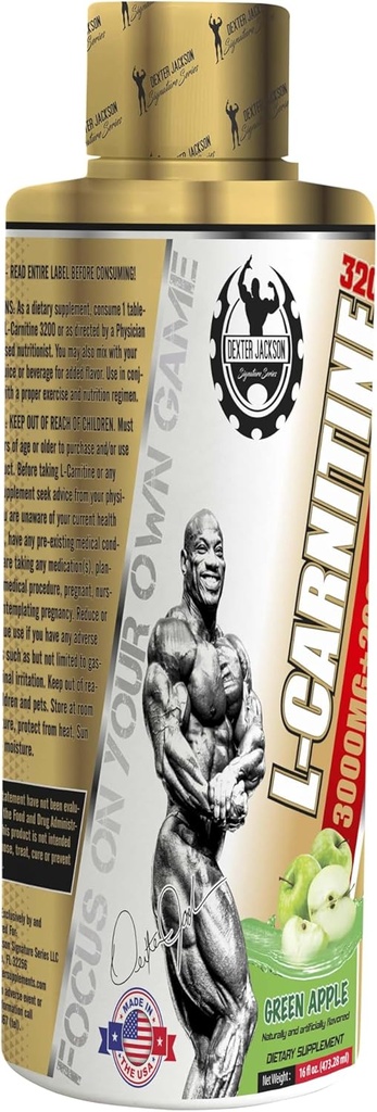 Seri Emas L- Carnitine 3200 126; 473.28 Ml (32 Serving, Green Apple)