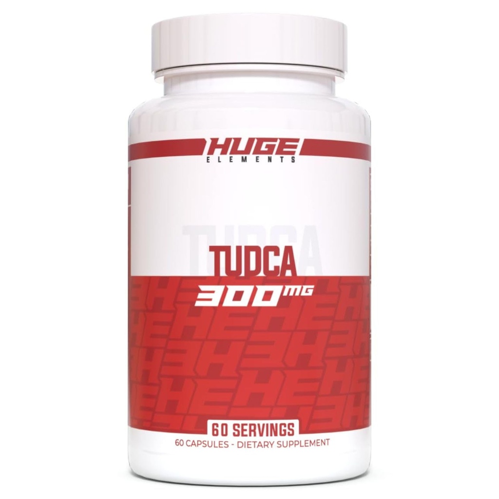 Suplemen besar TUDCA 300mg, Premium Quality Liver Dukungan & Detoksifikasi, SaleBile Murni, Tes Lab Tiga-Partai Tersedia (60 Hamba)