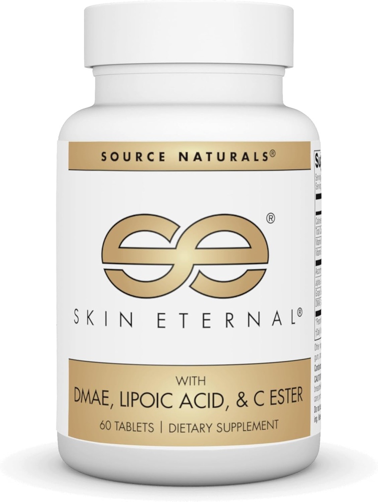 Sumber: Skin Eternal Tablet dengan DMAE, LIPOIC Acid, & C Ester - 60 tablet