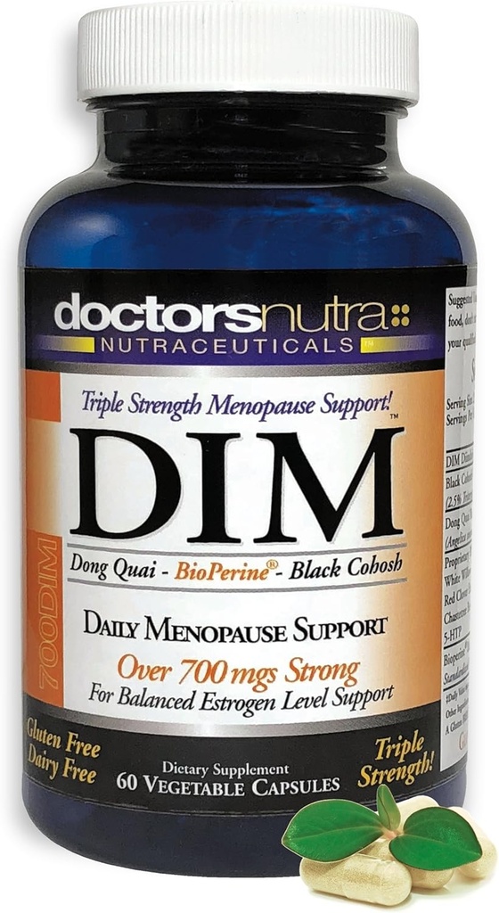 Natural Step Menopause - Phytoestrogens Isoflavones Black Cohosh dengan Herbs lain dan Botanicals - 60 Capsule