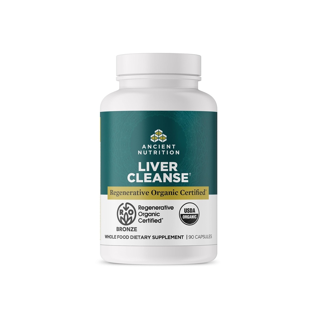Suplemen Pemulihan Regeneratif Nuklir Kuno, Pelengkap Pencuci Gigi, Herbals Kuno, Cleanse dengan Thistle Milk, Root Burdock & Reishi untuk Dukungan Liver Optimal, Gluten Bebas, 90 Cacah