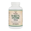 Tambahan NAC N-Acetyl Cysteine (1.000mg Per Serving 500mg Per Cap) (210 Capsules) dengan Odor Mesking Technology ke Boost Glutathione Levels oleh Double Wood
