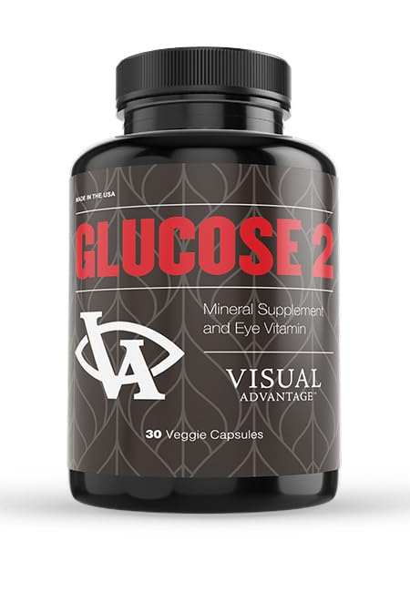 GluII Eye Suppplemen - 1 Bulan - AREDS 2 Formula dengan Vitamin D, C, E - Lutein & Eskixanthin - Antioksidant Blend untuk orang dewasa 50 +
