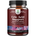 Green Coffee Bean Extract for Uric Acid Cleanse & Detox - Green Coffee Beans with Turmeric, Tart Cherry & Celery Benih untuk Dewasa - Daily Uric Acid Flush for Joints Duction & Kidney Cleanser - 120 Ct