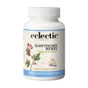 Eclectic Institute Raw Fresh Freeze- Dry None-GMO Hawthorn Berry 124; Cardiovascular Dukung 12490 CT (500 mg)