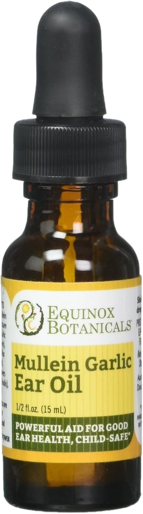 Equinox Botanicals Mullein Garlic Ear .5 oz