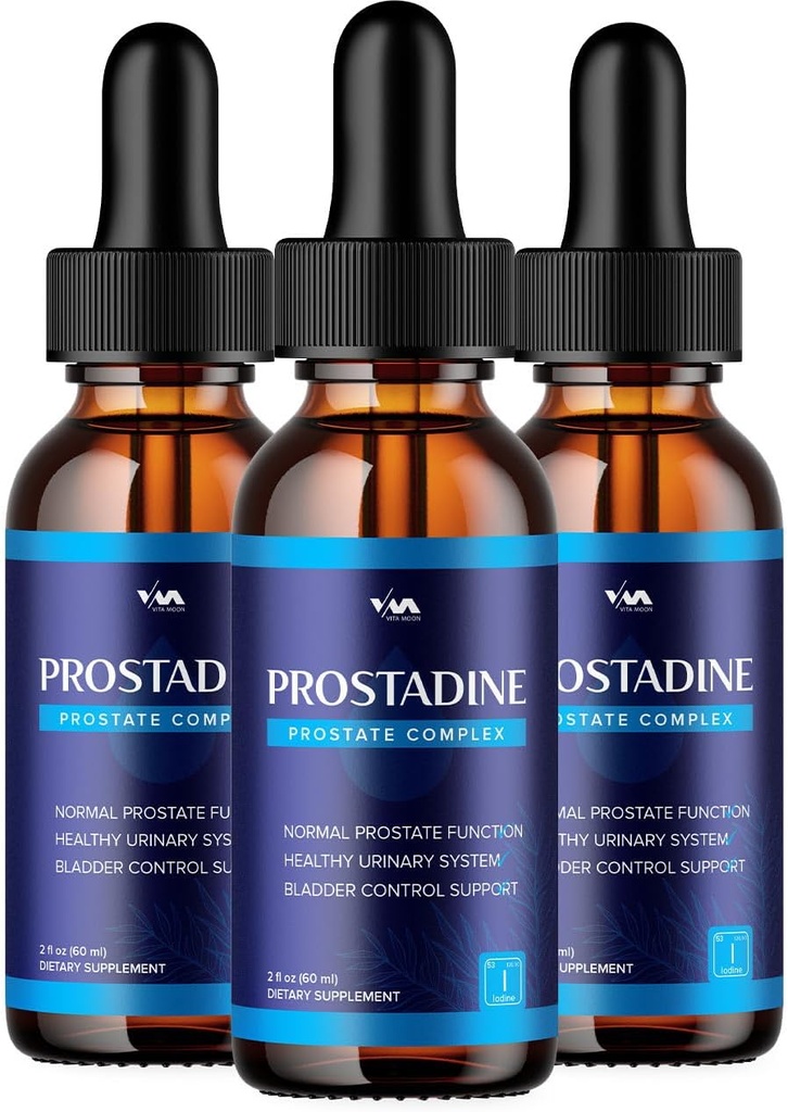 Prostadine Drops for Prostate Health - Prostadine Bladder & Urination Support, Maximum Strength, 2024 Improved Formula, 3 - Bulan Supply