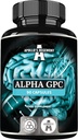 APollo 'S HEGEMONY Alfabet - GPC 600mg per Daily Dose - 90 Vegan Choxsules - 99% Chooline Alfoscerate Dieter Supplemen - Lipid Choline - Memori dan konsentrasi Kapsul
