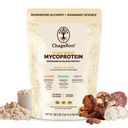 Mycoprotein Mushroom Protein Powder - Vegan Protein, Tanaman Based, Superfood, Master Blend of Chaga, Reishi, Turkey Tail, Shiitake, Lions Mane - Vanilla (1.76 lb)