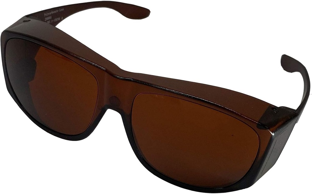 Pelindung matahari Fits- Selama Kacamata Matahari, SS Polycarbonate II Amber, Unisex, kacamata matahari