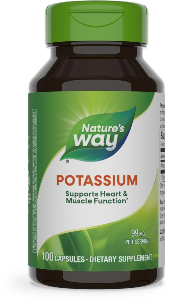 Kompleks Potasium Alam, 99 mg per Serving, 100 Kapsul, Paket 3