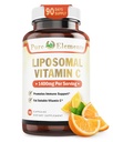 Lipomal Vitamin C Dieter Suplemen, Capsules Non GMO, Soy Free, Gluten Free