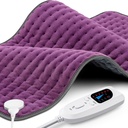 Haeating Pad XXXL for Back Pain Relief, Extra Large Heated Pad for Neck / Shoulders / Left / Lees / Feet / Cramps, Birth Mothers Day Gifts for Mom Women Granny, 6 Heat Setting, Auto- Off, 17 "x33"