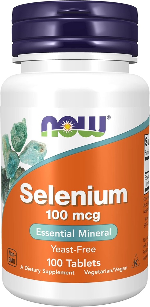 Sekarang Foods Selenium, 100mcg, 100 Tab
