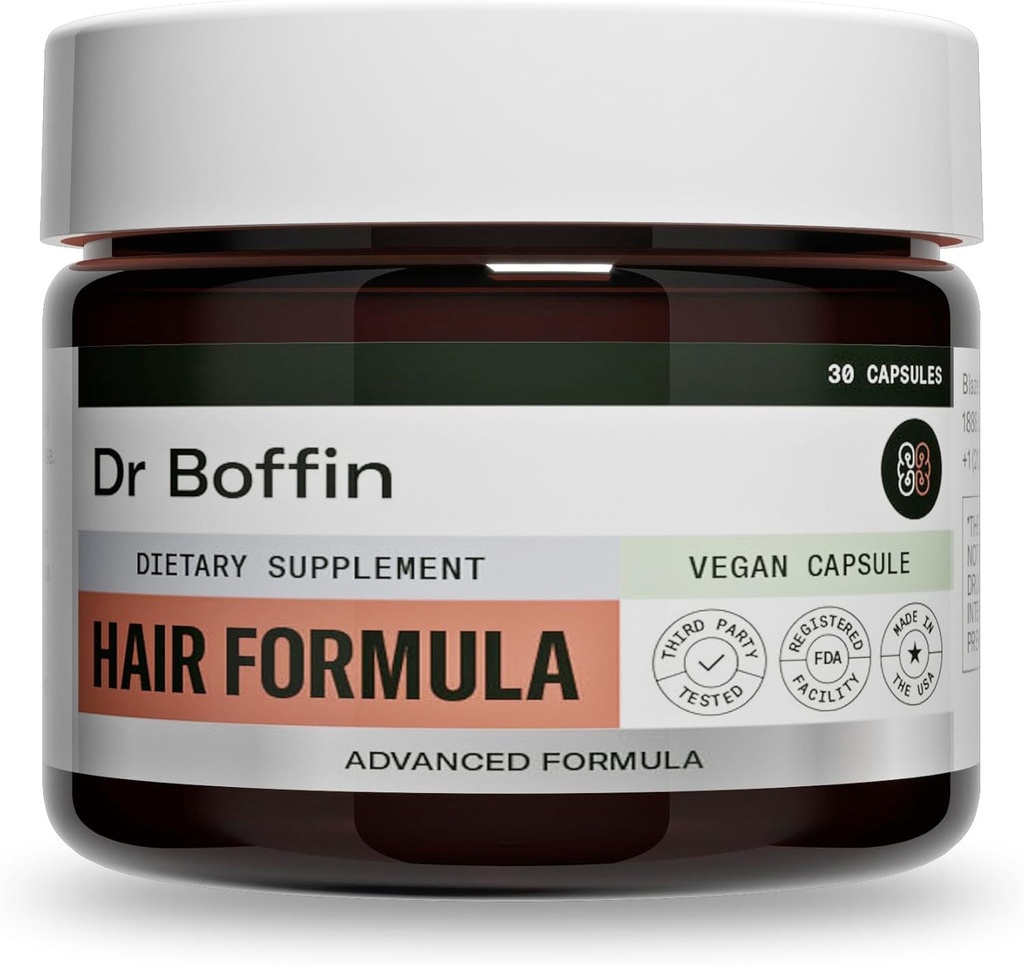 Formula untuk Pria & Perempuan 23-in 1 - Potient Suplemen untuk Rambut Lebih Cepat & Thickness dengan Biotin 6000 mcg - Vitamin dan Herbal Advanced Formula - Hanya Satu Capsule per Hari (30- DAY SUPLY)