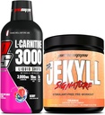 PROSUPPS L- Carnitine 3000 Stimulant Free Liquid Shots (31 Pelayan, Berry) dan Mr Hyde Signature Series Pre-Workout Energi Minuman (30 Hamba, Orange) Bundle