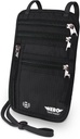 Dompet HERO Neck, RFID Blocking Paspor Hoder - Mudah Conceal dan Pouch