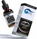 Pure Shilajit Resin Liquid £124; Potensi Tinggi, Autentik, Natural Alagly 124. untuk Detox Cleanse Immune During Brain Booster dan Energy 124; Berisi Acid Fulvic Trace Minevaine 124; 2 Fl Oz
