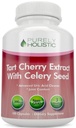Tart Cherry Extract Capsules 1.000mg - 180 Capsules, 3 Bulan Suply - dicampur dengan Tart Cherry dan Seledri Powder Benih