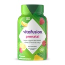 vitafused PreNatal Gummy Vitamin, Raspberry Lemonade Flavor, Prenatal Vitamin Suplemen untuk Perempuan dengan Folate dan DHA, 45 Hari Supply, 90 Count