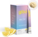 Gloci Skin + Gut - Probiotic DE111 - Hyaluronic Acid, Magnesium, Vitamin C, Zinc, Koconut Air Powder - Secara klinis Mempelajari Probiosis untuk Radiant Skin, Gut Kesehatan, Hidration - 30 Count