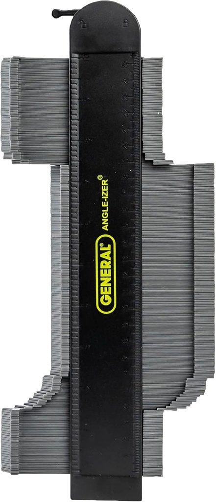 General Tools Contour Gauge dengan Lock 833X - 10 "Angle Finder Tool for Home Improvement - Gadgets for Men