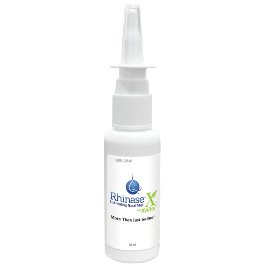 Rhinase X Lubricating Nasal Mist Spray dengan Xylitol 124; Long Lasting Symptom Relief dari Nsal Dryness 124; Kurang Sneezing, Itchiness, Nasal menetes dan Consultion