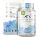 esmé menomé Mind - Daily Nutrination Dupport Before, During and After The Menopause - Two Month Suply of 60 Capsules, Contain ashwagandha and Gingko biloba