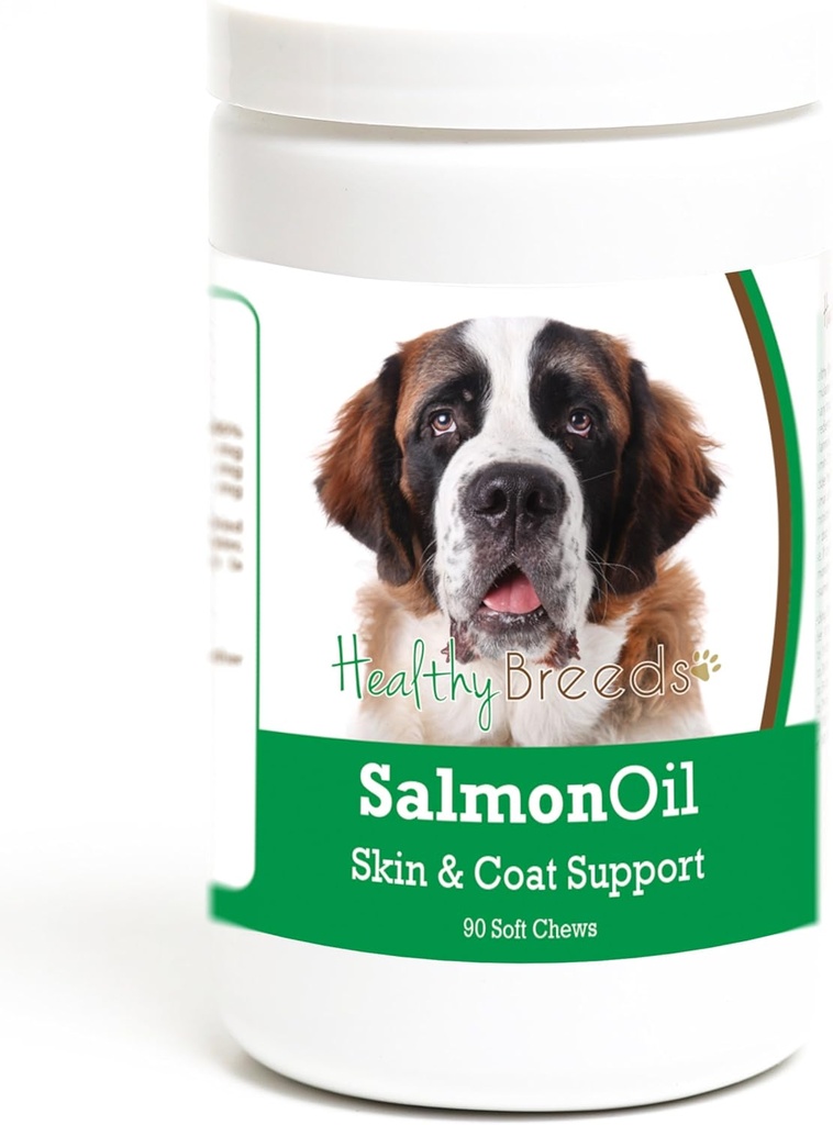 Makanan sehat Saint Bernard Salmon Oil Soft Chews 90 Count