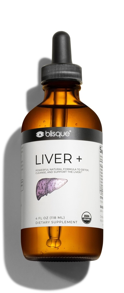 Blisque - Penyimpanan Hati Organik Dukungan untuk Detox, Cleanse, dan Perbaiki Liver 14; Doctor- Approve 124; Natural Ingrediors 124; Milk Thistle dan Dandelion Root 124; 4 Ounce 124; 118 Servis