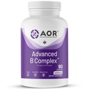 AOR, Kompleks B Lanjutan, Dukungan Multivitamin untuk Energi, Stres dan Metabolisme, Tambahan Dieter, 90 Kapsul (90 Hamba)