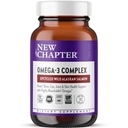 Kompleks Bab Omega-3 Baru, 1000mg Softgels, Tambahan Minyak Ikan Salmon Liar untuk Jantung, Otak, Mata, Gabungan & Skin Kesehatan Dukungan - 30 Count