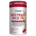 Weider Red Yeast Rice Plus 2-Pack with Phytosterols 1200 mg per 2 tablet (240 Tablet X 2)